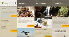 Desktop Screenshot of eastgatesafaris.co.za